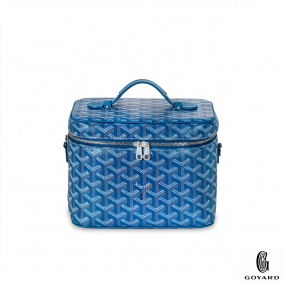 GOYARD Cosmetic Train Case Bag Travel 16046